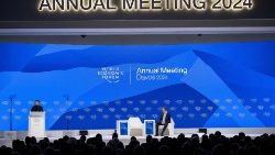 Le président ukrainien Zelensky invité du forum mondial de Davos, le 16 février. 