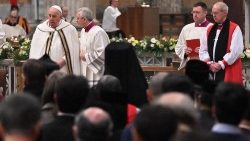Papa predvodio molitvu Večernje na završetku Molitvene osmine za jedinstvo kršćana