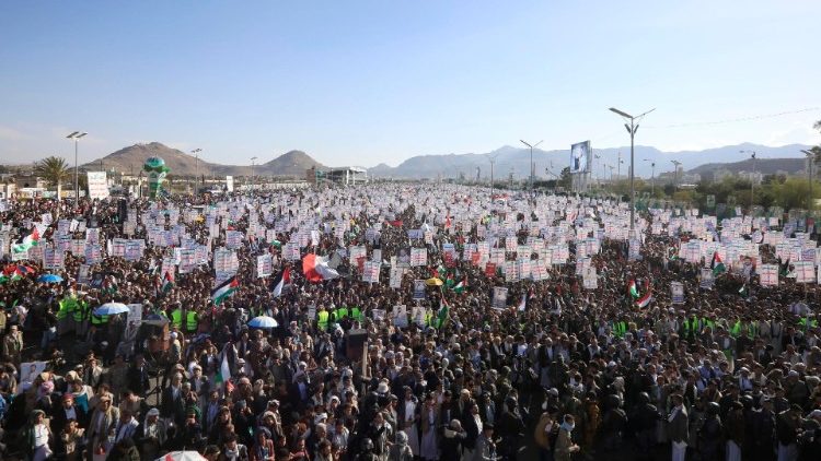 Demonstracja w Jemenie 