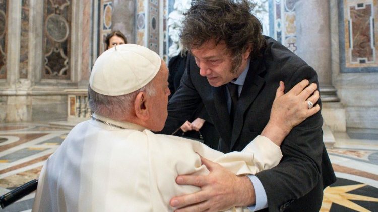 Presidenti i Argjentinës pershëendet Papën