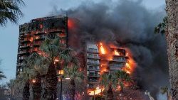 Пожар в Валенсии (22 февраля 2024 г. )