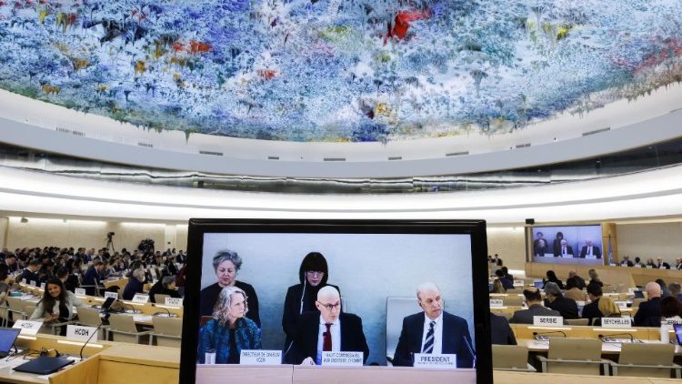 55. Sitzung des UN-Menschenrechtsrates in Genf