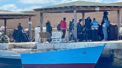 Migranti sbarcati a Lampedusa