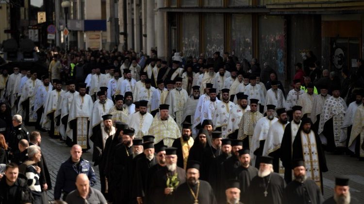Funerais do Patriarca Neófito em Sófia, Bulgária. (Photo EPA/Vassil Donev)