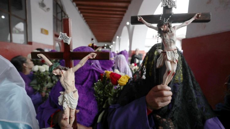 Procesión de Viernes Santo en Quito, Ecuador