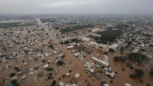 Les prières du Pape pour les brésiliens de Rio Grande do Sul, victimes des inondations