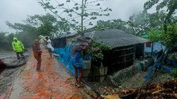 Authorities begin clean-up in the aftermath of tropical cyclone Remal making landfall in Bangladesh