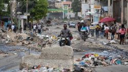 Devastation in the centre of Port Au Prince