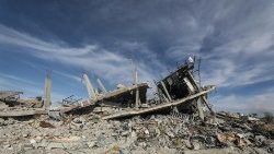Destruction in Rafah, southern Gaza