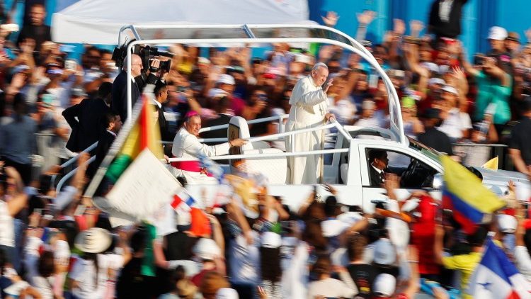 Pope Francis visits Panama for World Youth Day