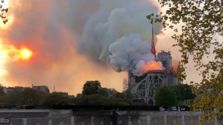 Der Brand von Notre Dame 2019