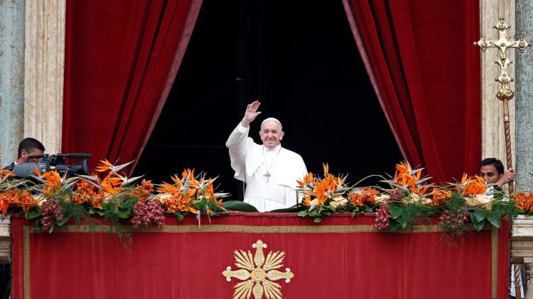 Paavi Franciscus johdatti kirkon pääsiäiseen 2019