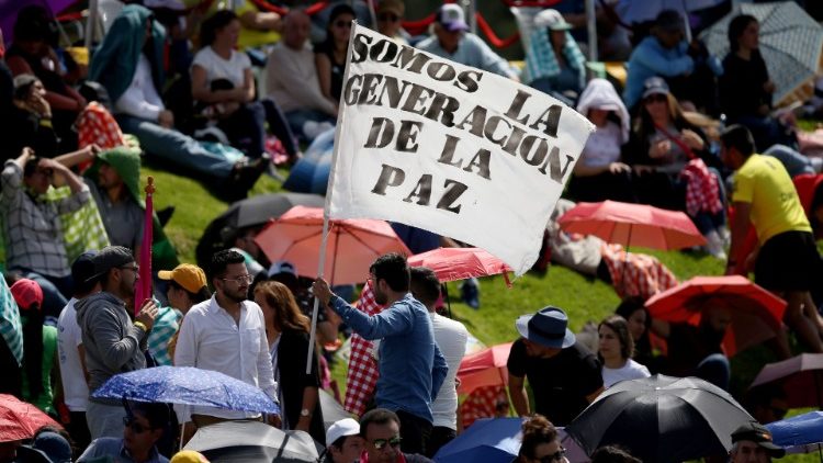 Протестен митинг в Богота