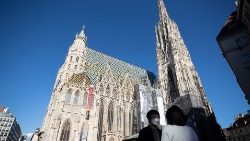 La cathédrale Saint-Etienne de Vienne en Autriche. 