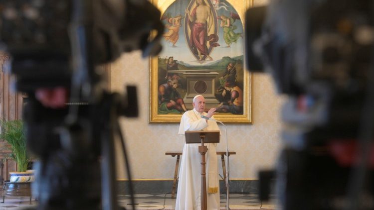 教皇フランシスコ、2020年5月10日（日）、正午の祈り