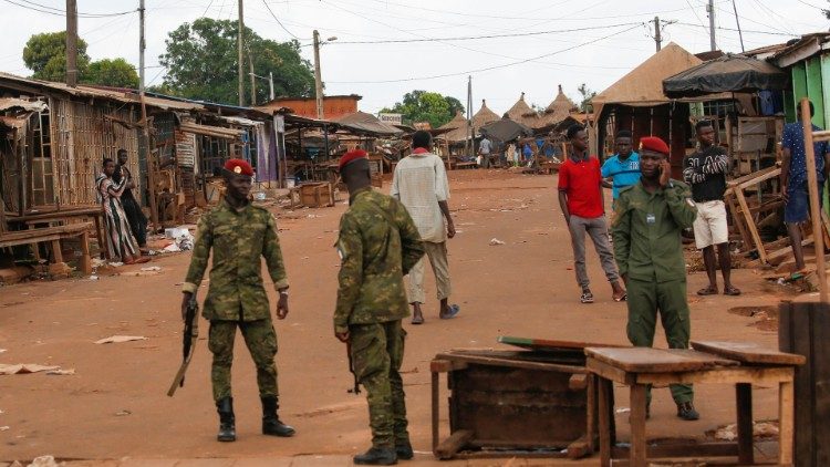코트디부아르의 군인들
