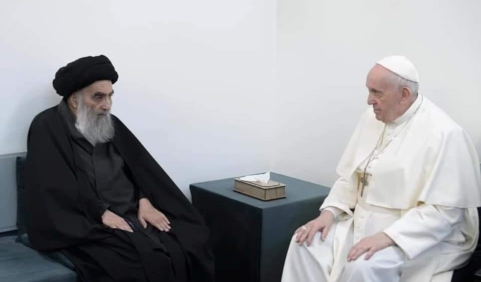 L'incontro tra il Papa e il Grande Ayatollah Al-Sistani a Najaf