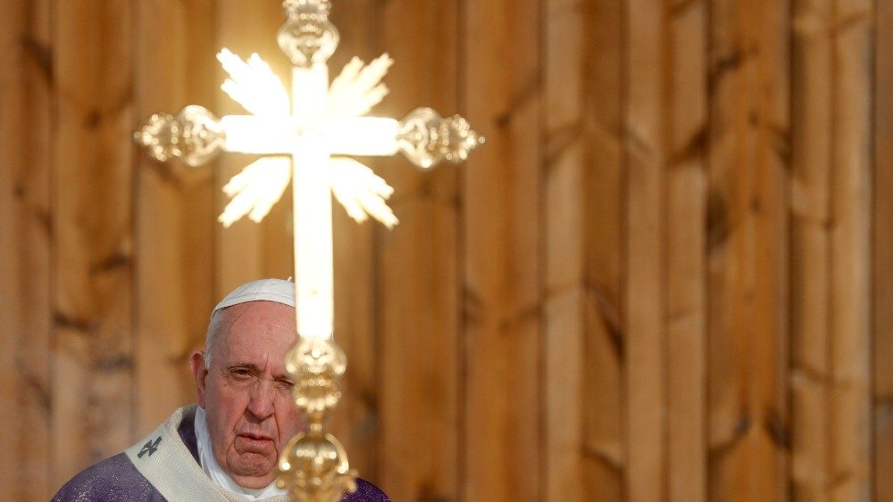 Papa Francisco na Missa em Erbil