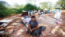 Бездомна жена в Бразилия