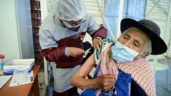 Mais de 2,5 milhões de bolivianos foram vacinados com a primeira dose e cerca de um milhão com a segunda