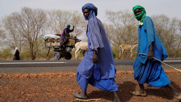 Une tribu nomade dans le Sahel sénégalais, en juillet 2021. Image d'illustration. 