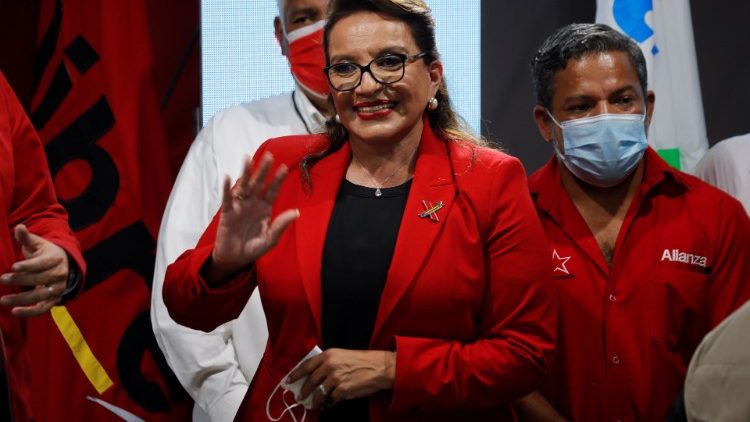 Xiomara Castro, la nouvelle présidente hondurienne.