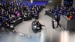 Sitzung im Bundestag, Berlin