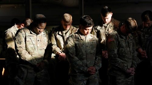Betende Soldaten