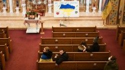 Prayers in Church for the people of Ukraine