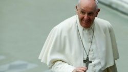 Papst Franziskus, 85, im Vatikan unterwegs