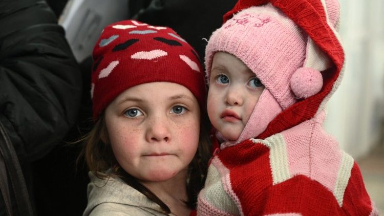 Deti z ukrajinského mesta Mariupoľ 