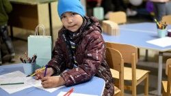 Ein ukrainisches Kind