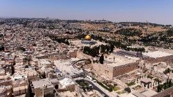 Vue sur la Vieille ville de Jérusalem.