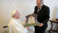 Przewodniczący Yad Vashem pierwszy raz u Papieża