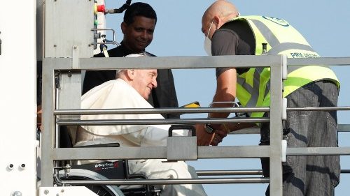 37e voyage apostolique, le Pape François s'est envolé pour le Canada