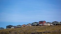 Iqaluit, città del Canada settentrionale, prima della visita di Papa Francesco