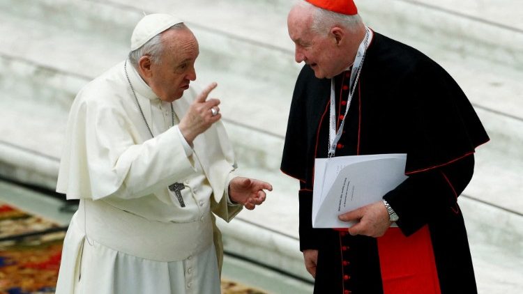 우엘레 추기경과 프란치스코 교황