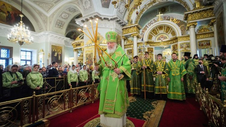 Patriarch Kyrill bei einer Liturgie (Archivbild 12. September 2022)