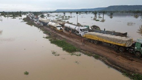 Widespread flooding in Lokoja creating havoc on roads and affecting food and fuel supplies.