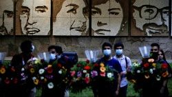 Sal Salvador, la commemorazione delle vittime dell'Uca nel 33.mo anniversario, nel novembre 2022, dell'uccisione