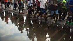 Einwohner des Ostkongo protestieren gegen die Stationierung von Regionaltruppen in Goma