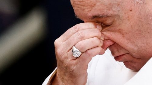 Papst betont Bedeutung des Trostes: Jeder Mensch hat schwere Zeiten