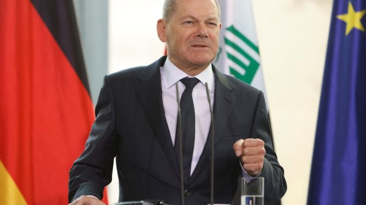 Le chancelier allemand Olaf Scholz à Berlin, le 13 janvier 2023. 
