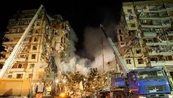 Zniszczenia w Dnieprze, 15 stycznia 2023