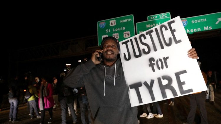 Usa: manifestazione per la morte di Tyres Nichols