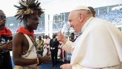 POPE-AFRICA/CONGO-YOUTH