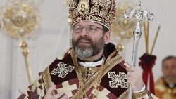 Mgr Sviatoslav Shevchuk, archevêque majeur de l'Église gréco-catholique ukrainienne. 