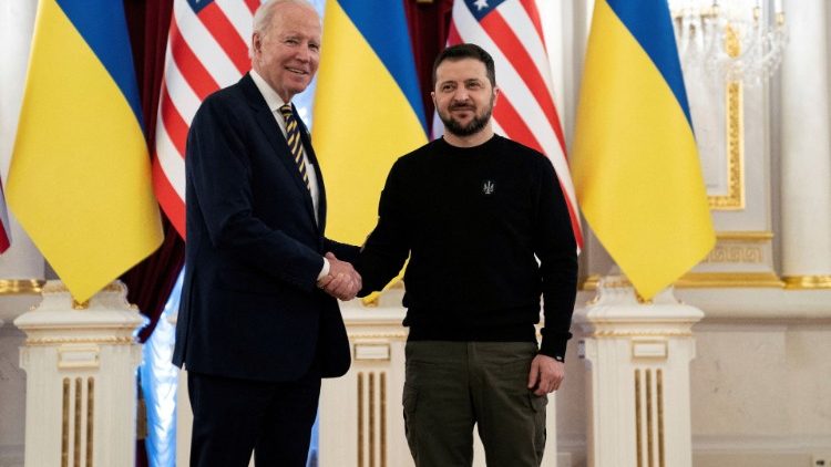 Biden and Zelenskyy in Kyiv