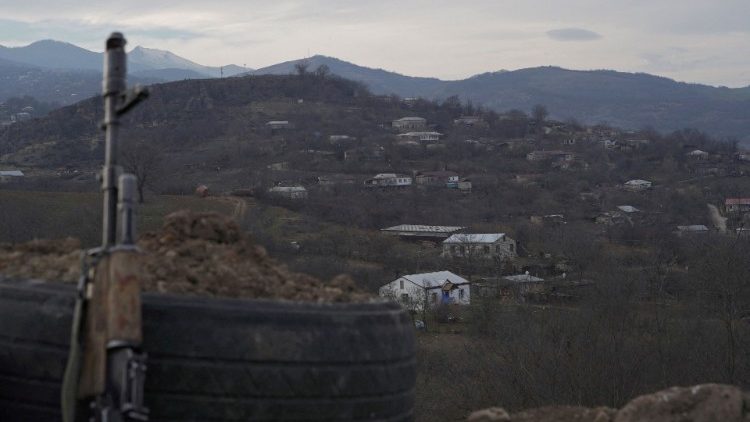 Archivbild: Blick auf das Dorf Taghavard in der Region Berg-Karabach