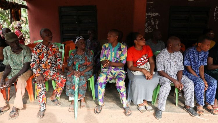 Wähler in Lagos